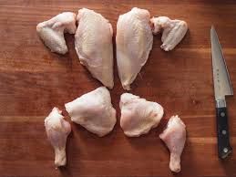 Sliced Chicken Parts